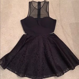 Mini Black Dress